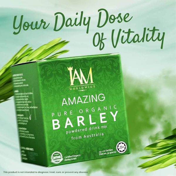 Amazing Pure Organic Barley Powder (3 Boxes)