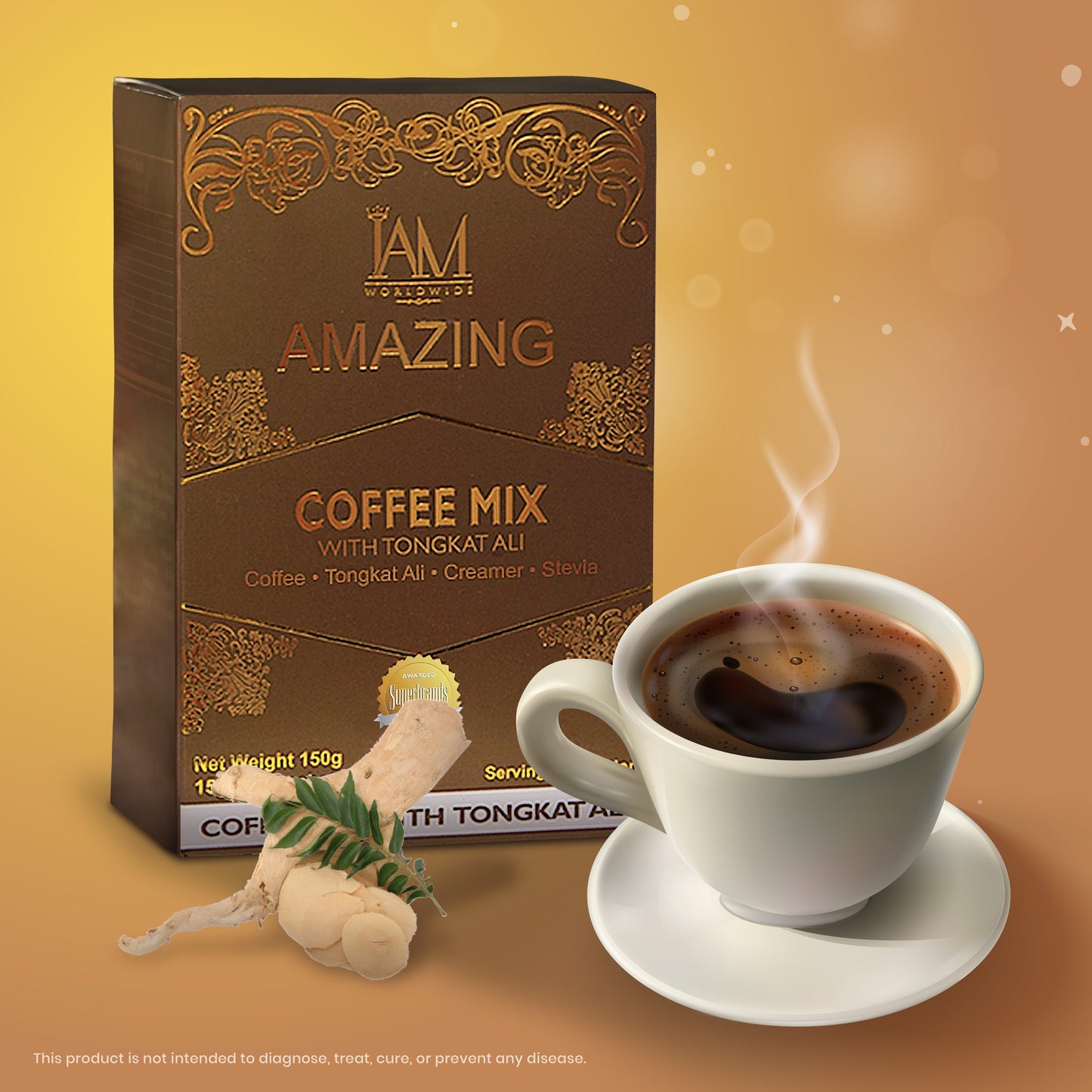 Amazing Coffee Mix with Tongkat-Ali (1 Box)