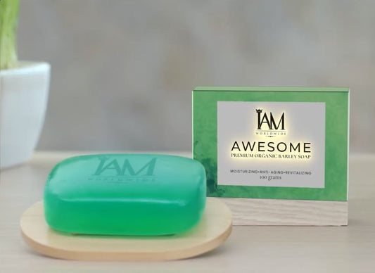 Awesome Premium Organic Barley Soap